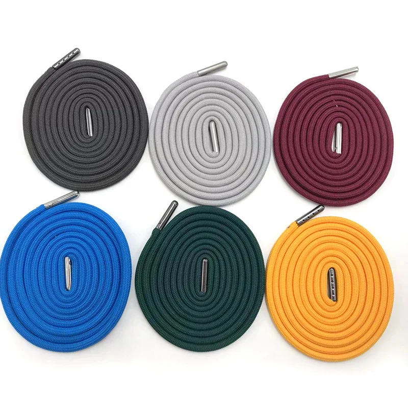 Round Braided Drawcord with Metal Tipping