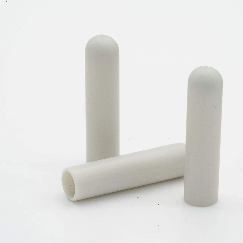 White Plastic Aglet